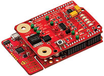 Figure 4. Design support with the new Power PROFETs – Arduino shield evaluation board.